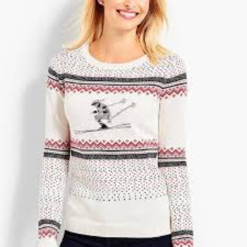 Talbot's Ski Sweater - Size: Medium